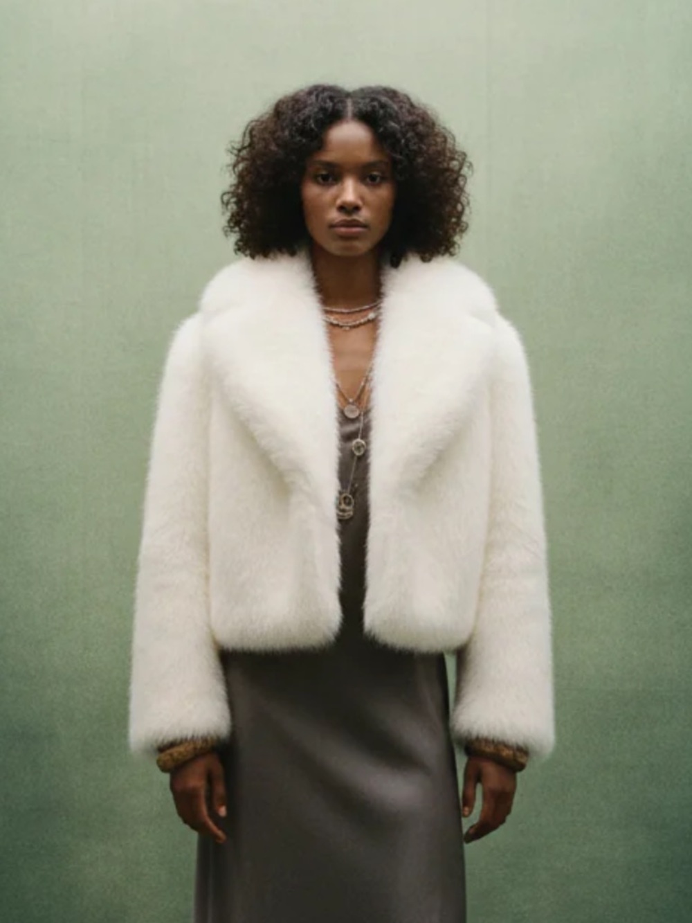 Boreal Luxe Faux Fur Coat
